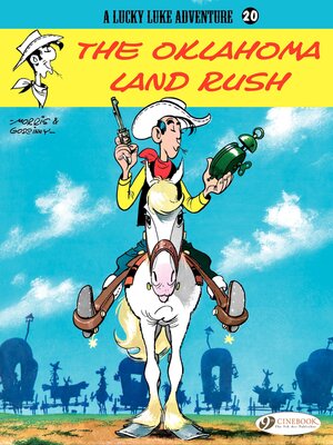 cover image of Lucky Luke--Volume 20--The Oklahoma Land Rush